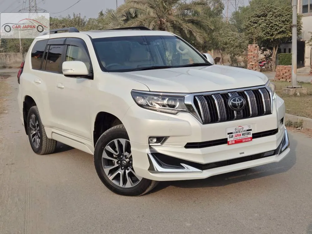 White SUV prepared for rental handover